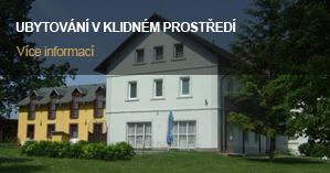 Ubytování v klidném prostředí