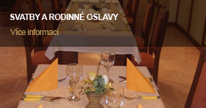 Svatby a rodinné oslavy